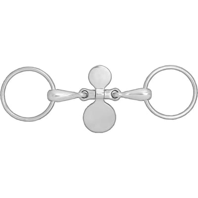 2 ring bit voor pallet paarden Horze Chantilly