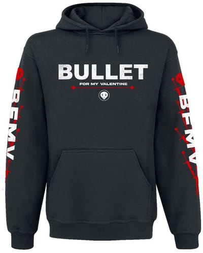 Bullet For My Valentine Trui met capuchon - Death By A Thousand Cuts - L - voor Mannen - zwart