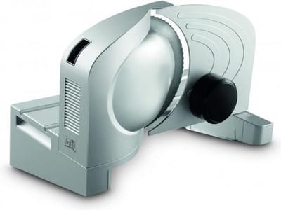 FRITEL Snijmachine SL 3655 - Allessnijder / Broodsnijder / Vleessnijder - 0-20mm - Ø 17cm - 160W - Gekarteld Mes - Schuine slede 15°