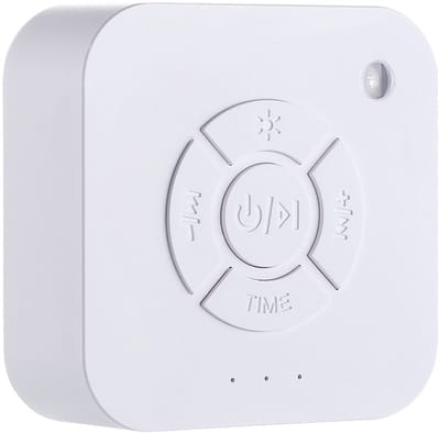 Witte ruismachine - white noise - witte ruis - witte witte ruismachine - witte slaapgeluidmachine - muziek slaaphulpmiddel - draagbaar