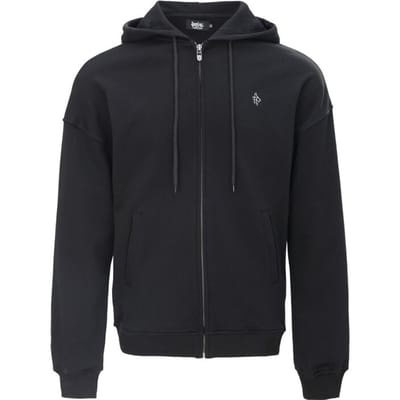 Forplay Vest met capuchon - Zip Hoodie - S tot XXL - voor Mannen - zwart