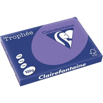 Clairefontaine Violet A3 Gekleurd papier 120 grams (250 vel)