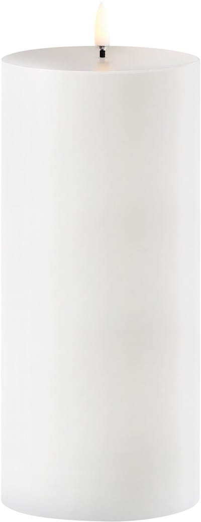 Uyuni Lighting - LED-kaars - Outdoor - Wit - 8,3 cm x 20 cm