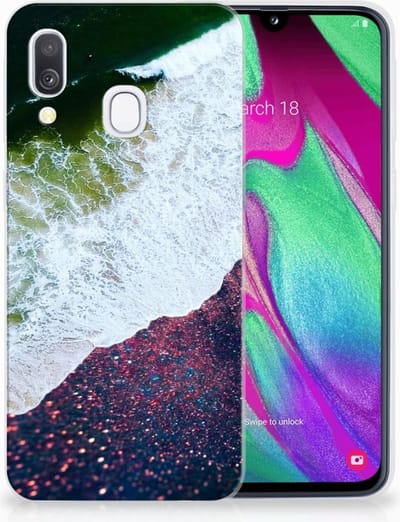Samsung Galaxy A40 TPU Hoesje Sea in Space