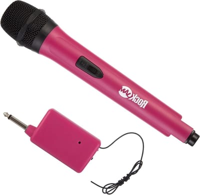 Draadloze Microfoon - Karaoke Microfoon - Muziek Zingen - Duidelijke Geluidsweergave - 5 Meter Bereik - Roze