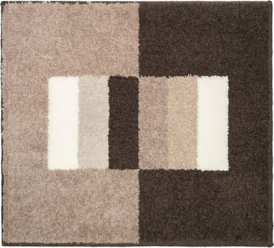 Casilin Badmat Antislip Elba - 50x60cm - Rechthoekig - Waterabsorberende Douchemat - Wasbaar en Sneldrogend - Acryl - Bruin, Zand
