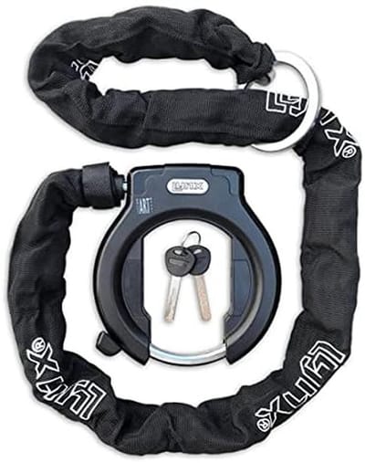 Stevig Ringslot met Lange Ketting voor Fiets en Scooter
