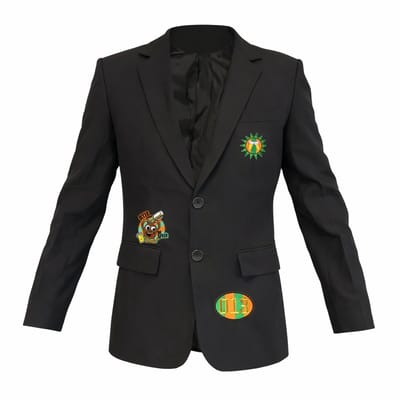 Fjesta© Kruikenstad jasje met emblemen - Heren - Maat XS - Carnavalskleding Heren - Carnaval