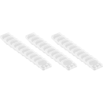 Xlyne 177567-2 Geheugenkaart-hoes SD-kaart, microSD-kaart Doorzichtig