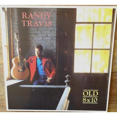 LP Plaat RANDY TRAVIS Old 8x10 OLD8X10 Warner Bros. Re 1988 Europa LandFolk Gebruikt