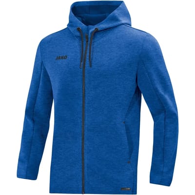 Jako Premium Basics Jas Met Kap Heren - Royal Gemeleerd | Maat: 4XL