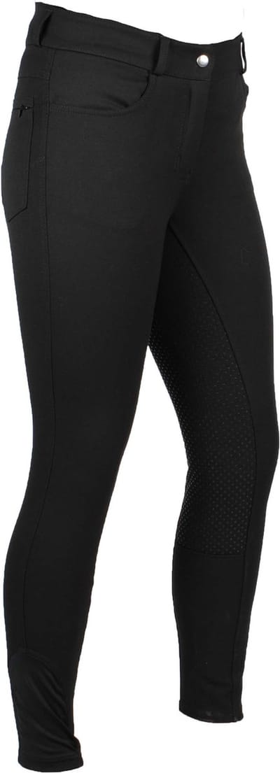 Mondoni Sada High Waist Full Grip Rijbroek - Maat: 36 - Zwart - Polyester