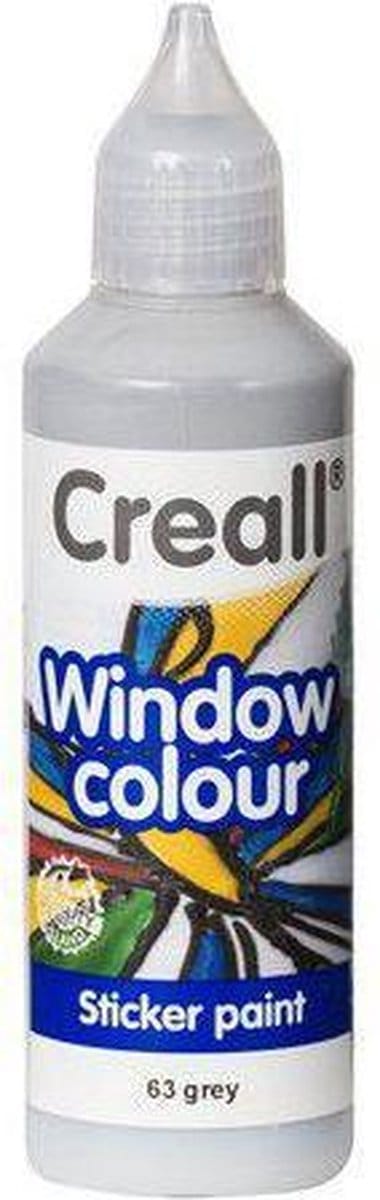 Raamverf - 63 grijs - Creall Windowcolor - 80ml