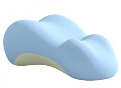 Zacht Beenkussen – Ergonomisch Multifunctioneel Comfort Kussen voor Buikligging – Slaapkussen Ondersteuning op Bed – Thuiscadeau - Blauw