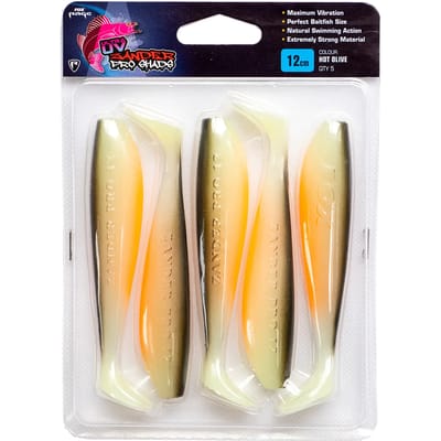 Lokvogels Fox Rage Zander Pro Shad Loaded Ultra UV (x5)