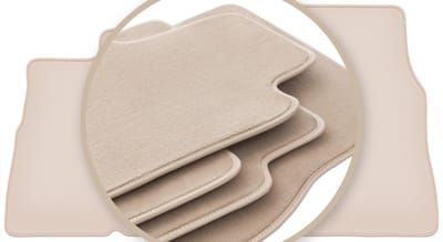 PREMIUM beige vloermatten voor: Fiat Ducato II bestelbus 1994-2006