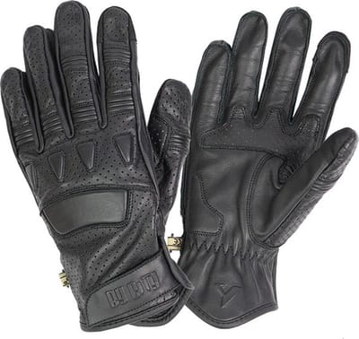 By city-motorhandschoenen-pilot II man-heren-protectie-CE gecertificeerd-zwart-M