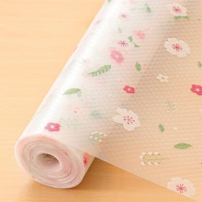Lademat keuken - Wasbare EVA Plankenvoering - Waterdicht en Antislip - Zelfklevend Vrij - Geschikt voor Keukenkast en Koelkast - Formaat 30x300 cm - Transparant