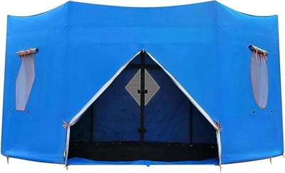 Trampoline Beschermhoes - Tent Cover - Buiten Spelen - UV-bescherming - 14 voet - Zilver
