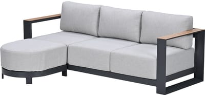 Garden Impressions Malakka loungebank chaise longue - light teak look