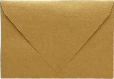 Set van 20 Kleine Enveloppen Maat A1 (92x130mm) met V-sluiting - Bedankkaartjes & Reactie Enveloppen