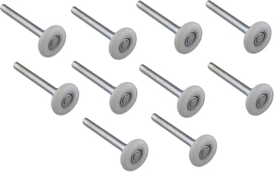 10 Stuks Wielen voor Garagedeuren - Vervangingsonderdelen voor Looprollen 45 mm