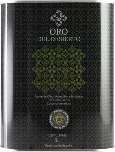 Oro del Desierto - Coupage - Extra Vierge BIO Organische Olijfolie - 3 liter
