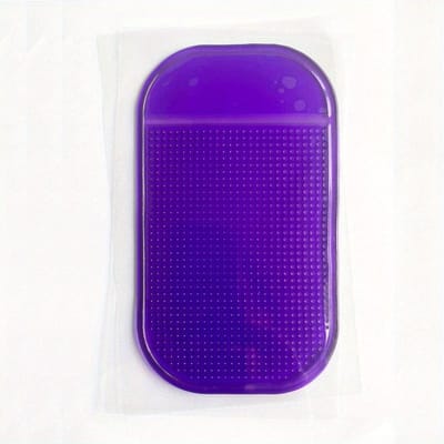 Tapis Collant Antidérapant pour Diamants, Porte-Plateau d'Outils d'Art DIY, Accessoires de Broderie Diamant 5D violet