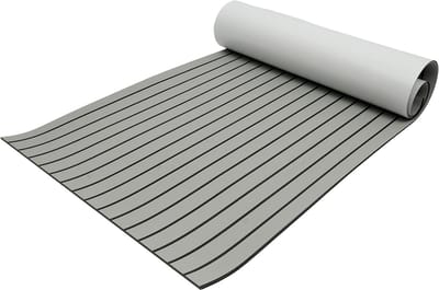 Jachtboot Vloermat 94.5"×35.4" Eva-Schuim Zelfklevend Antislip Schuimvloermat Voor Bootdecks Campers