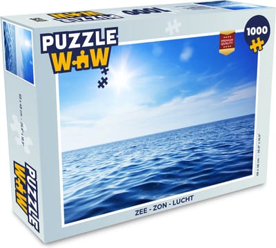 Puzzel Zee - Zon - Lucht - Legpuzzel - Puzzel 1000 stukjes volwassenen