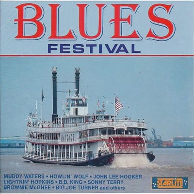 CD DIVERSEN - Blues Festival CDS51044 Starlite 1990 Europa Blues Gebruikt gray