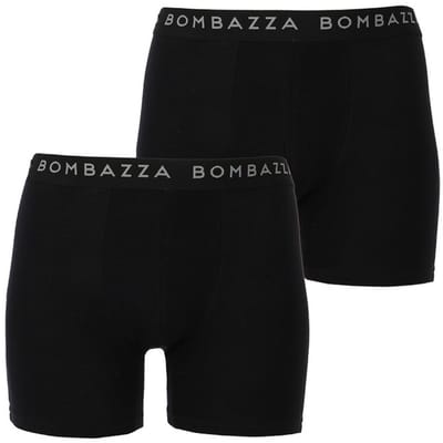10 stuks Bombazza heren boxershorts -Katoen - Zwart