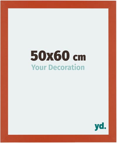 Your Decoration - Fotolijst 50x60 cm - MDF - Oranje - Mura
