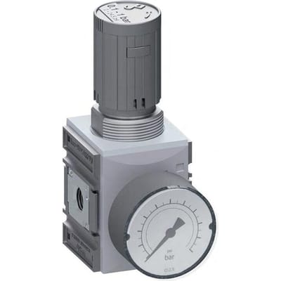 Precisie Drukregelaar G1/4'' 2000l/min 0.1-1.0bar/1-14psi PA Veiligheid Futura 1