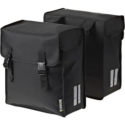 Basil Mara 3XL Dubbele fietstas - Zwart - 52 Liter