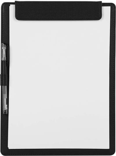 A4 A5 klembord leer hangende schrijfplank magnetische clip - draagbaar conferentiemap - documentenopslag voor restaurant en kantoor