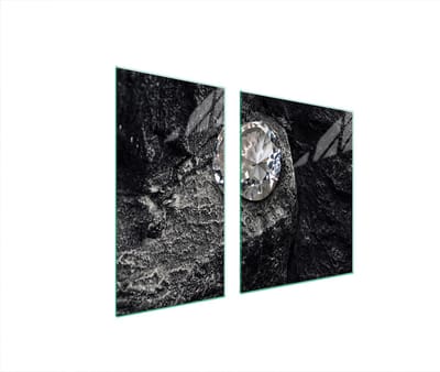 TMK ArtDeko - Snijplank - 90x52 cm - Beschermende Glazen Plaat - Diament Patroon