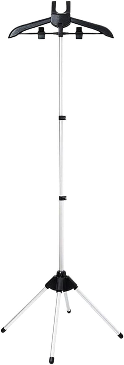 Kledingstomer Standaard - Kledingrek Stomer - Kleding Stomen - Opvouwbaar Ontwerp - 160 cm - Zwart