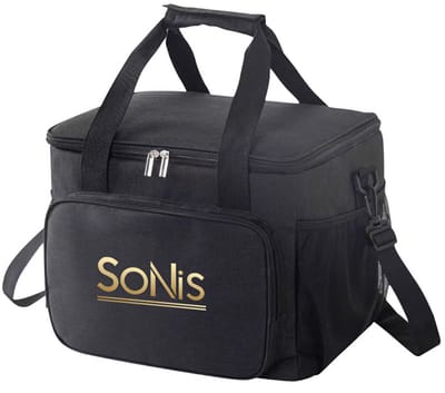 SoNis Koeltas - Koeltassen - Koeltas Lunch - Geïsoleerde Koeltas - Lunchtas - 25 liter - Zwart