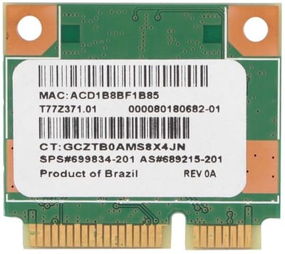 Dailygoody - Draadloze netwerkkaart - Mini Pci-E WLAN-netwerkkaart