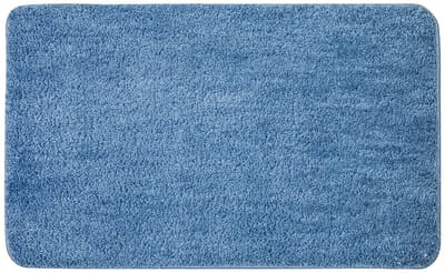 OmGoods - Dailygoody - Badmat - Antislip - Absorberend - Blauw - Douchemat - Tapijt voor badkamer en keuken - 60x90 cm