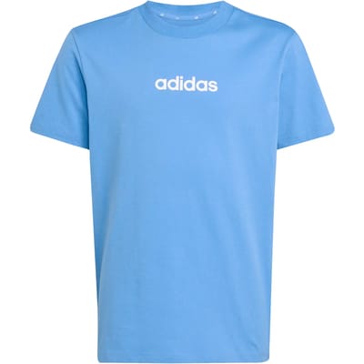 Adidas Essentials T-shirt Met Korte Mouwen Blauw 7-8 Years Kinderen