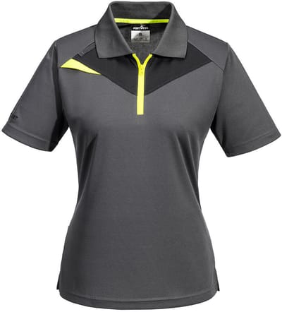 Portwest DX4 Dames Poloshirt K/M DX409 - Mol grijs - L