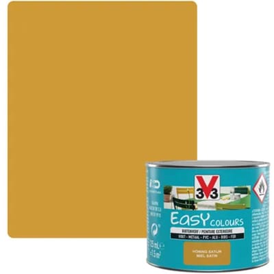 V33 Decoratieve Verf Easy Colours Honing Zijdeglans 0,125l
