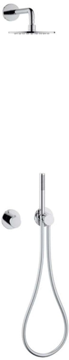 Keuco IXMO - Doucheset met inbouwthermostaat, diameter 25 cm, chroom 59602010001