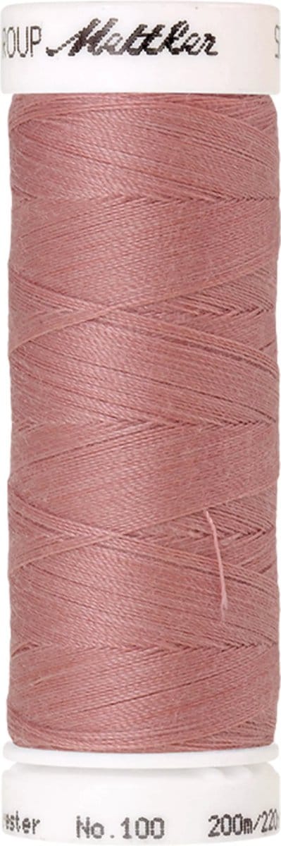 Amann Mettler Seralon Naaigaren – Antique Pink (0637) – 200 m – No. 100 – 100% Polyester – Per Stuk