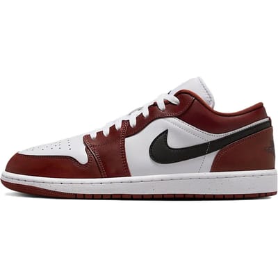 Air Jordan 1 Low SE Dark Pony Unisex Sneakers Rood Wit Zwart HF3148-102 44
