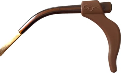 Brilhaakjes – Bruin - Anti-slip Oorhaakjes – Siliconen – Bril Bescherming – Antislip Pootjes – Voor Kinderen en Volwassenen
