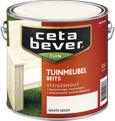 CetaBever Steigerhoutbeits - 5L - Greywash