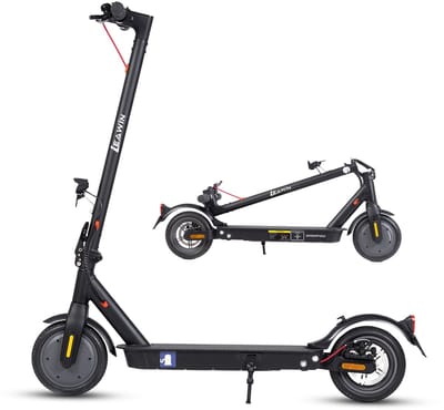 Elektrische scooter met ABE-goedkeuring, 8,5 inch, maximale actieradius 30 km, E-ABS + schijfrem, 350 W, 20 km/u, opvouwbaar, dubbel remsysteem, draagvermogen 120 kg, geschikt voor personen van 14 jaar en ouder.